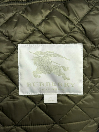 Burberry Kids Camo Quilted Puffer Jacket