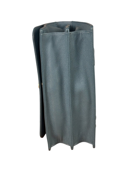 Christian Dior Blue Cowhide Diorama Two-Way Bag