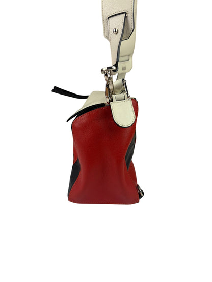 Loewe Colorblock Leather Puzzle Two-Way Bag