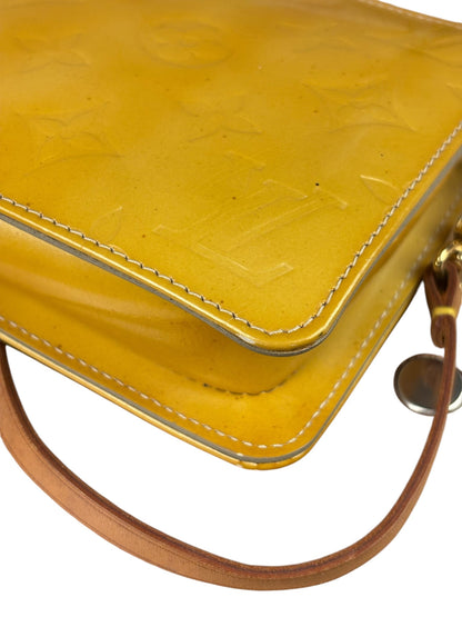 Louis Vuitton Yellow Vernis Lexington Pochette