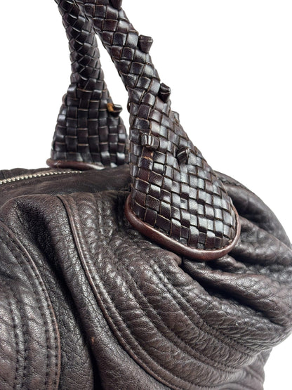 Fendi Vintage Brown Small Spy Bag