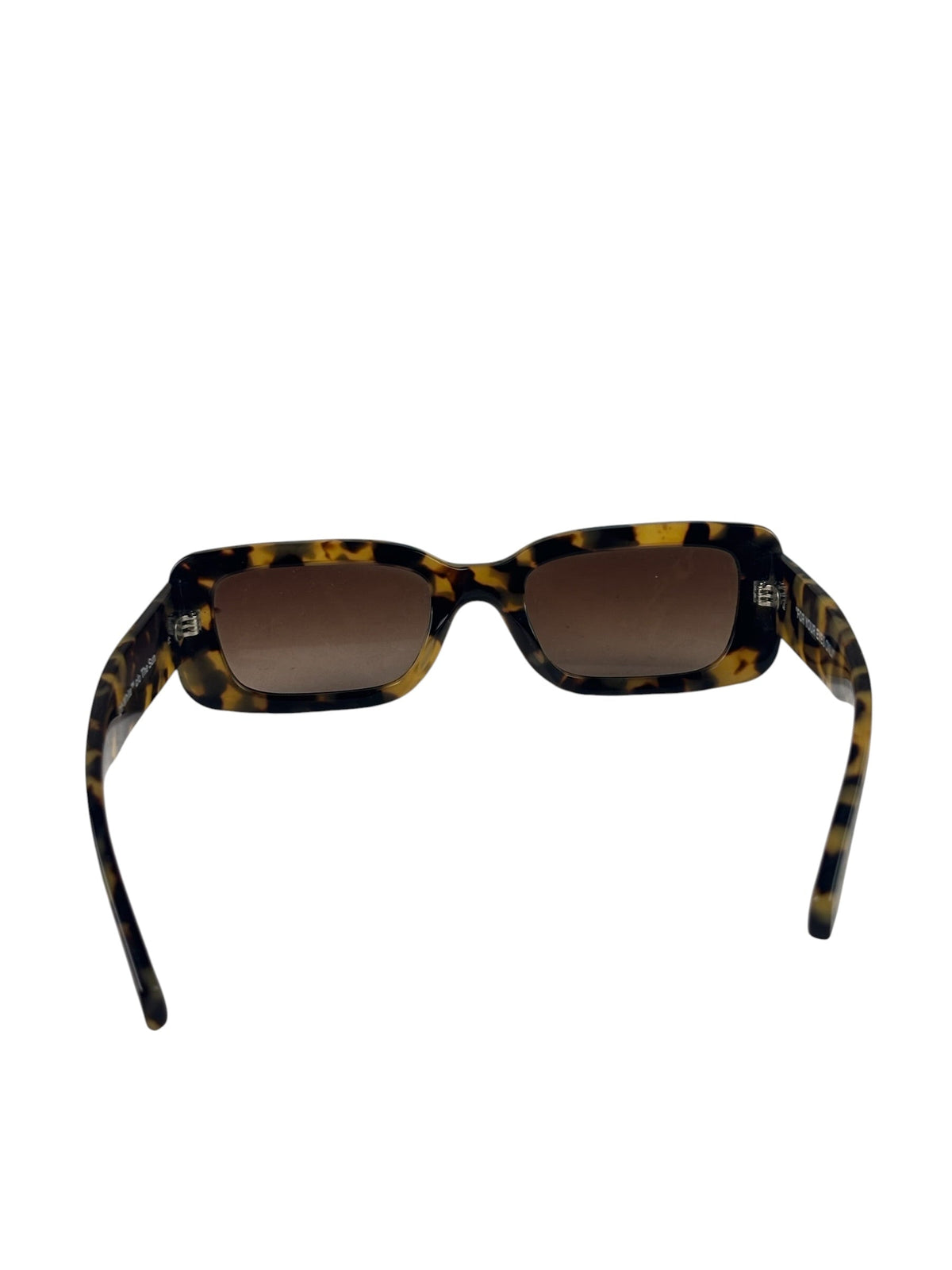 Off-White Tortoiseshell Rectangular C/O The Sun Sunglasses