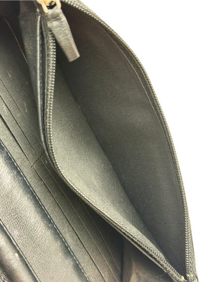 Chanel Black Caviar Flap Wallet On Chain 2013