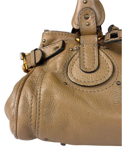 Chloe Brown Leather Paddington Shoulder Bag