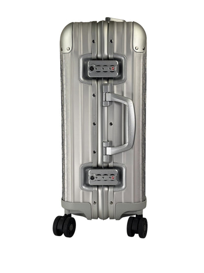 Christian Dior Blue/Silver Trotter Rimowa Suitcase