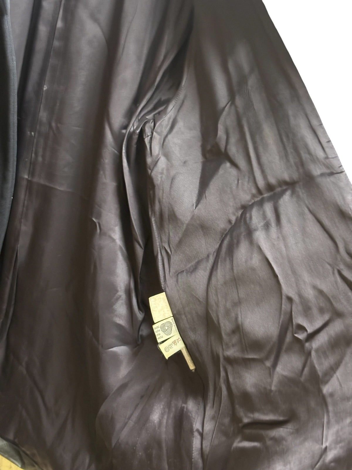 Vintage Fendi 365 Wool Trench Coat Navy