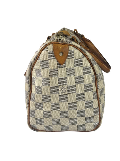 Louis Vuitton Diamier Azur Speedy 25