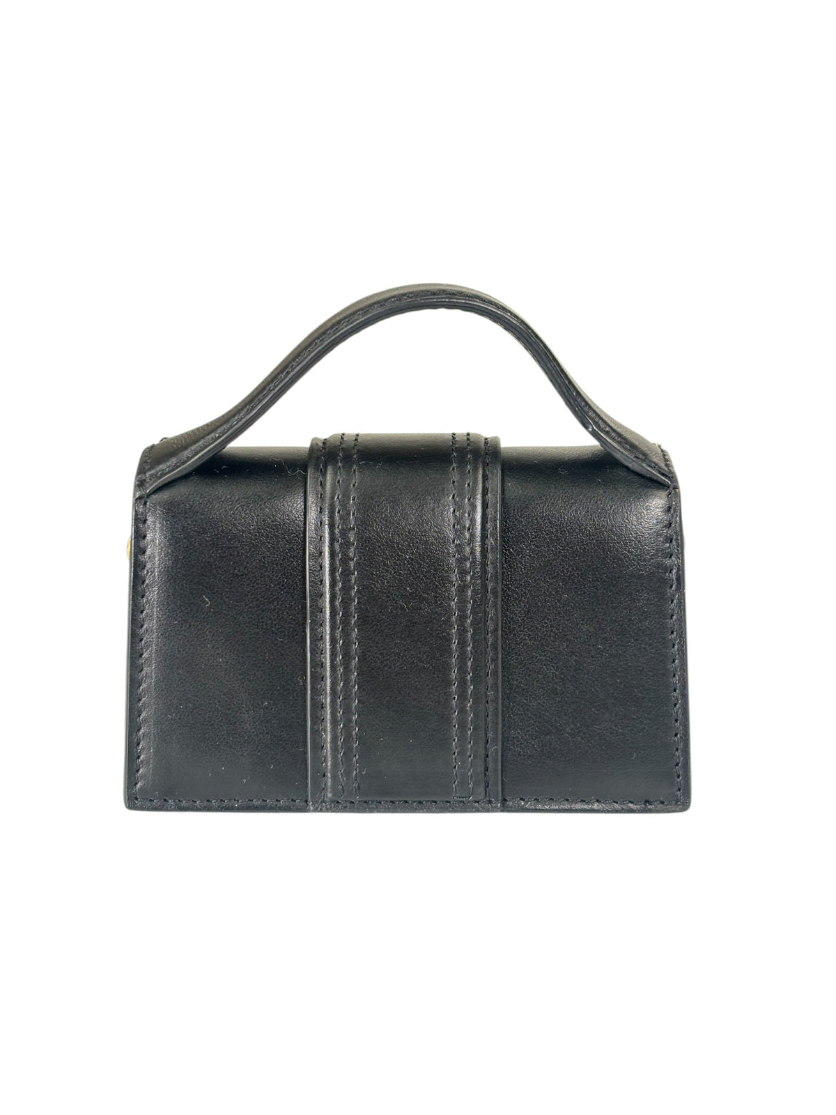 Jacquemus Black Leather Nano Le Petit Bambino Two-Way Bag Replacement Chain