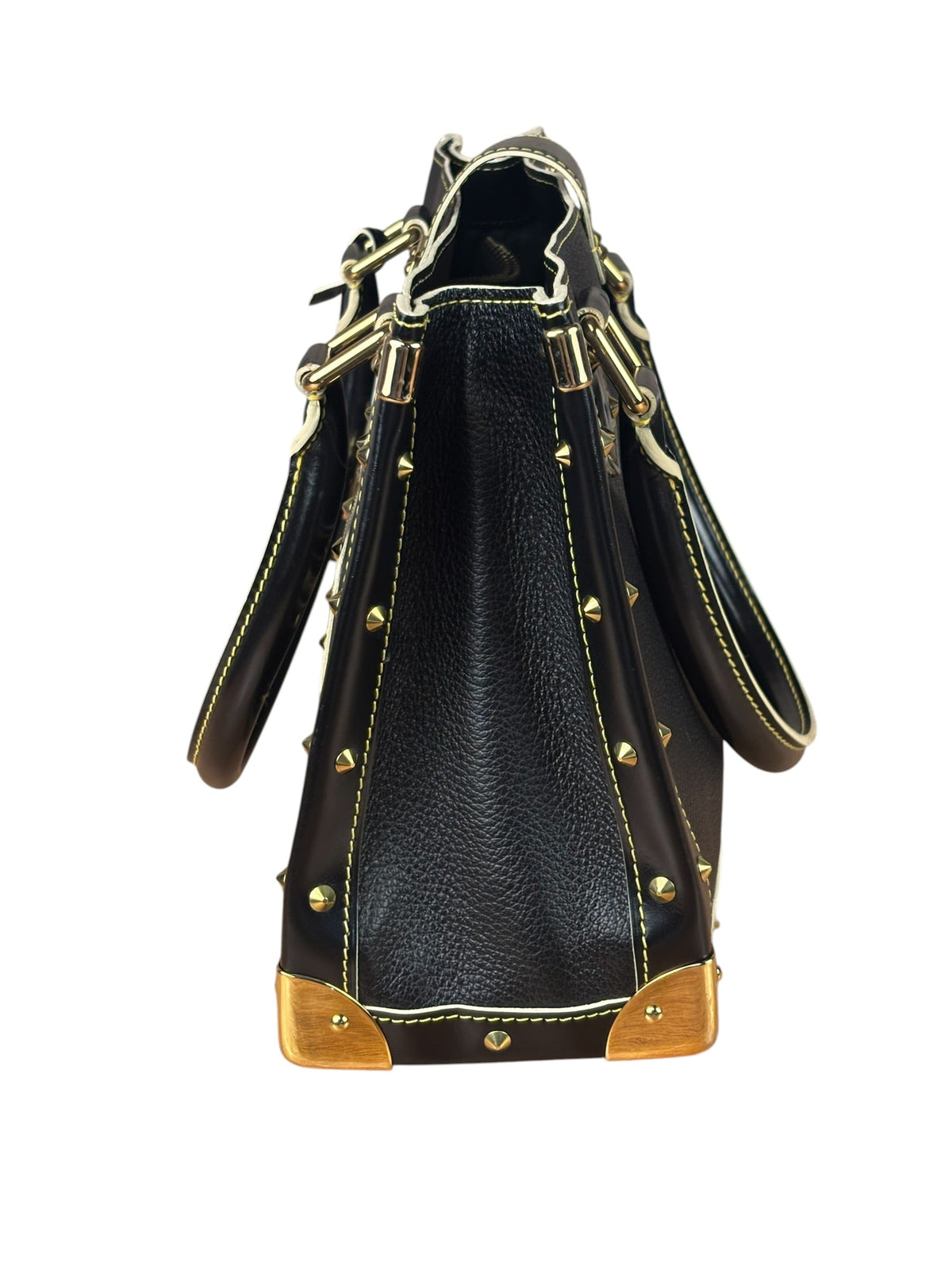 Louis Vuitton Black Goatskin Suhali Le Fabuleux Shoulder Bag