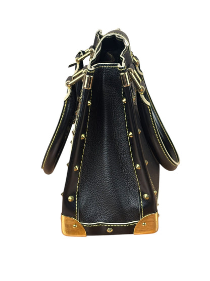 Louis Vuitton Black Goatskin Suhali Le Fabuleux Shoulder Bag