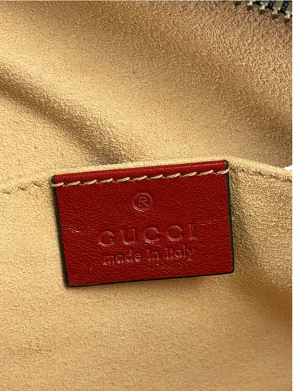 Gucci Black Matalassè Leather Marmont Belt Bag