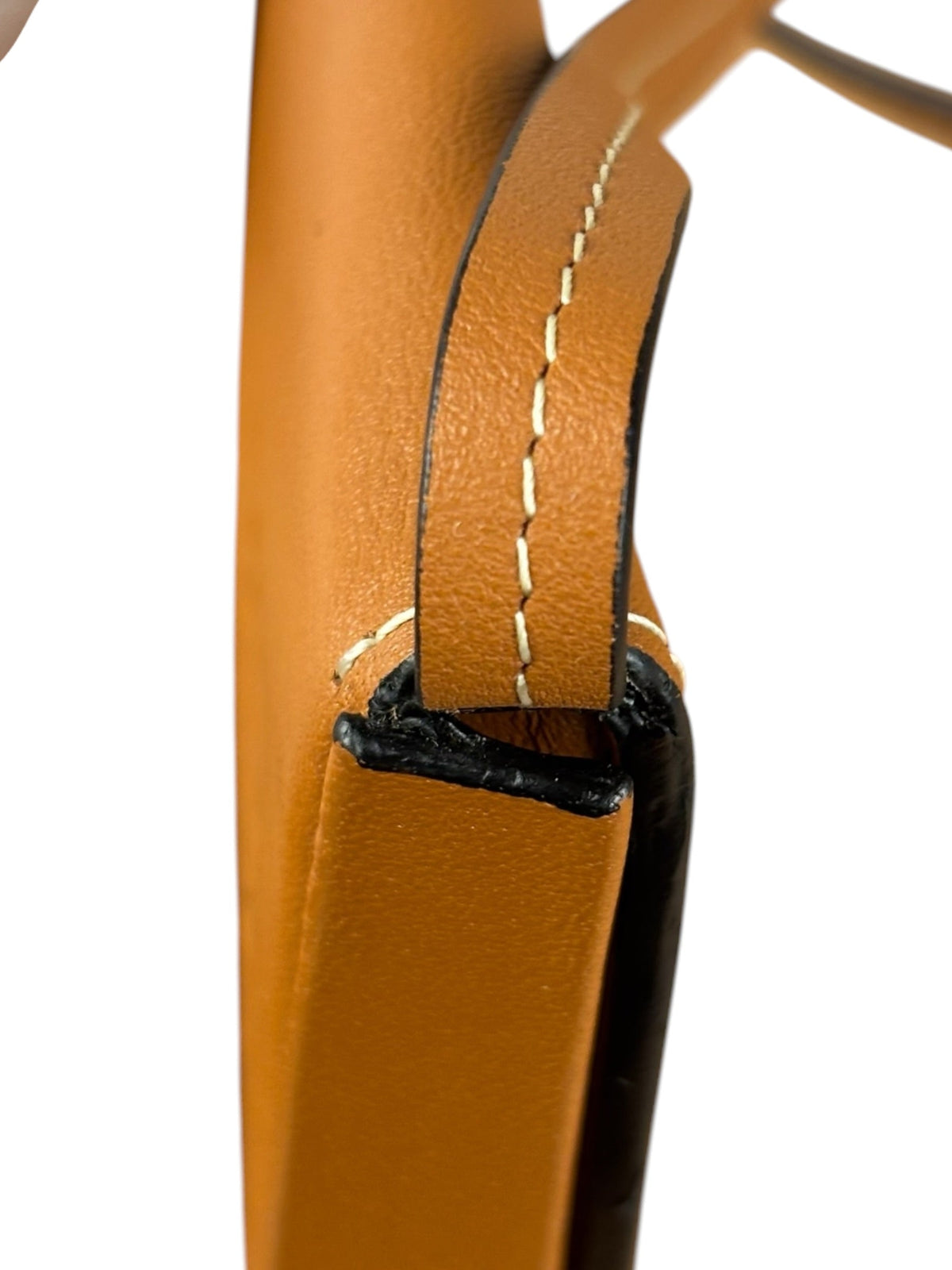 Loewe Camel Leather Heel Crossbody