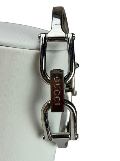 Gucci 1500L Black Dial Bangle Band