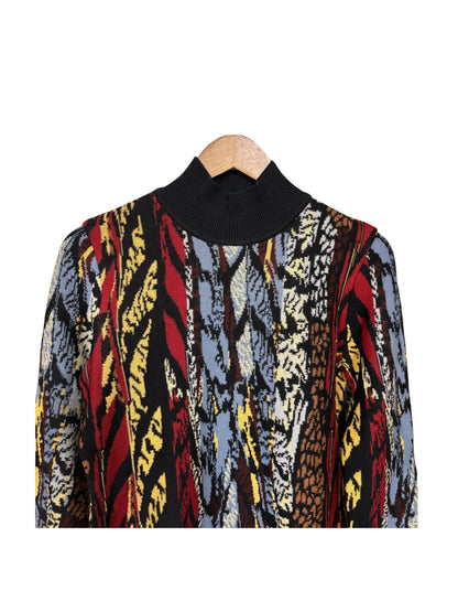 Yves Saint Laurent Vintage Coogi 3D Knit Sweater