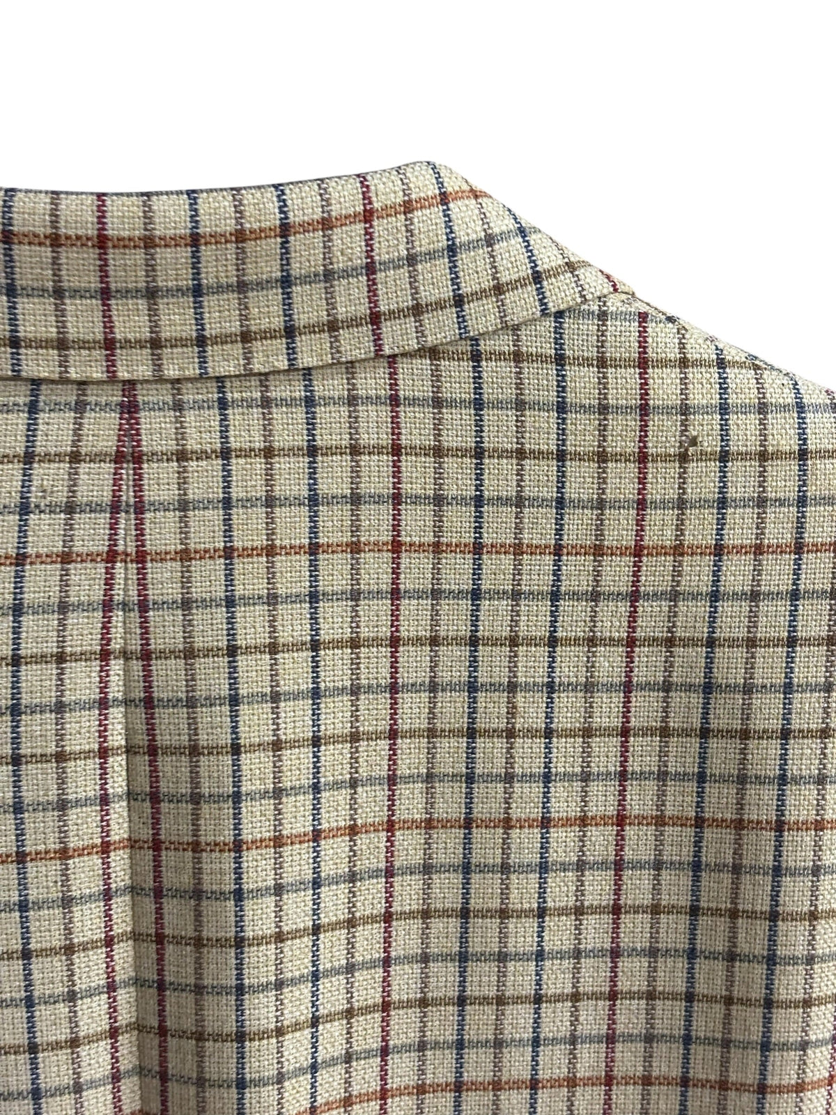 80s/90s Vintage Hermes Plaid Sportcoat (Distressed)