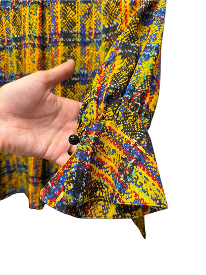Christian Dior Multi-Colored Geometric-Patterned Two-Piece Set