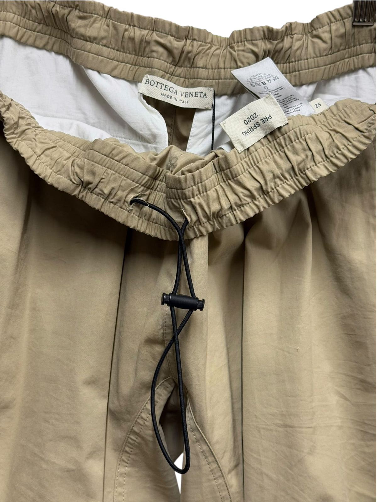 Bottega Veneta Khaki Jogger Pants