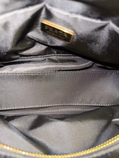 Prada Black Explore Re-Nylon Medium Shoulder Bag