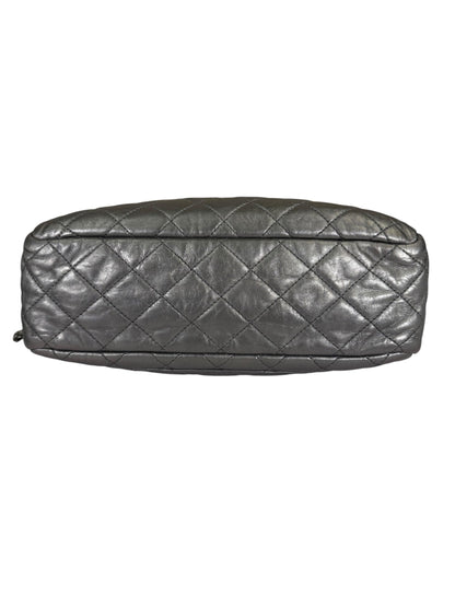 Chanel Metallic Silver Quilted Calfskin Reissue Camera Bag 2008