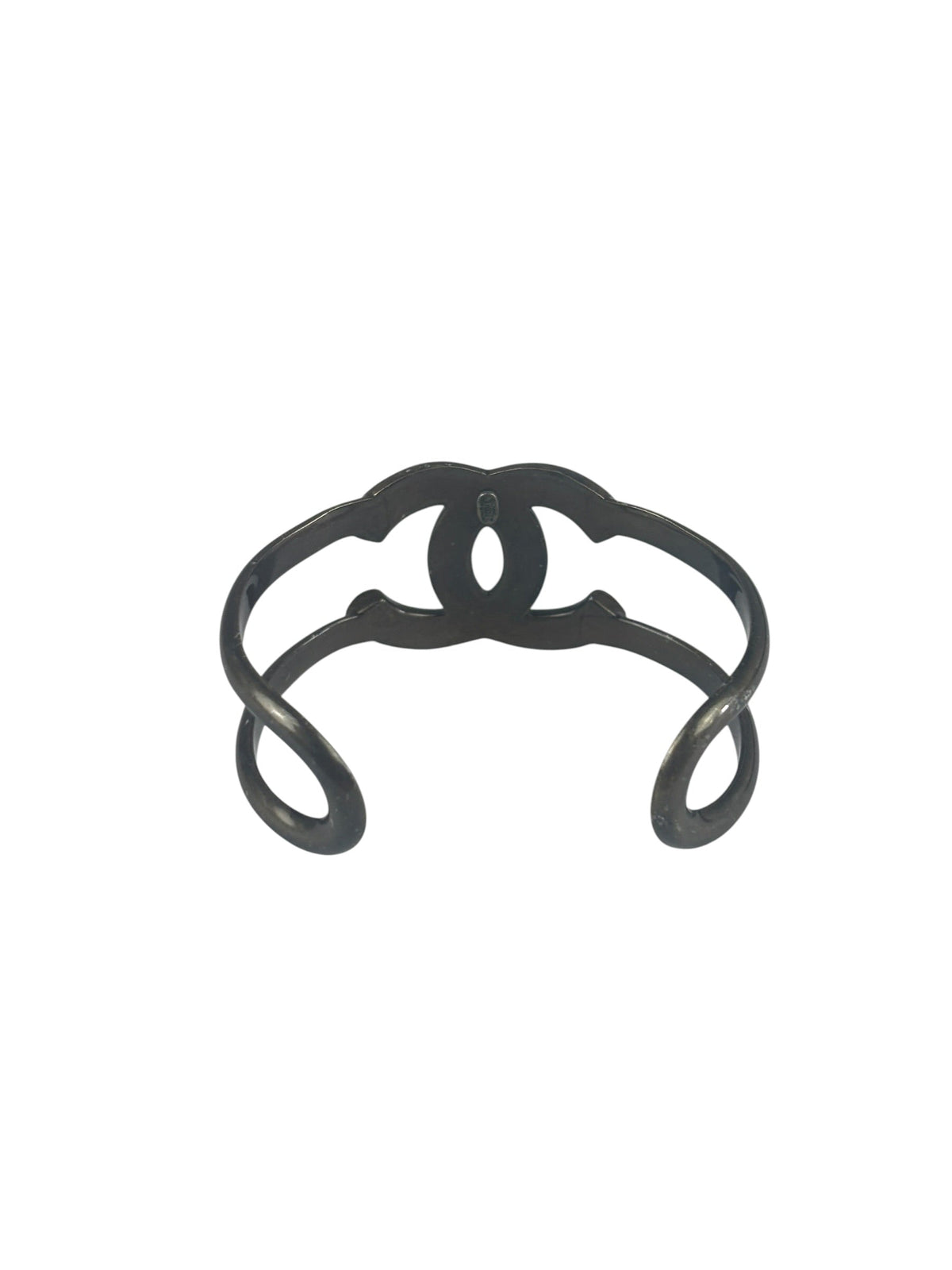 Chanel Vintage Interlocking CC Cuff