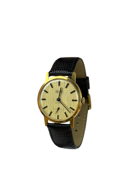 Gruen Precision Gold Linen Dial