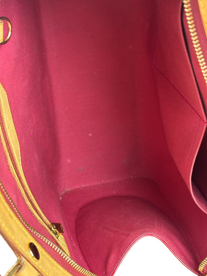 Louis Vuitton Red Vernis Brea Two-Way Bag PM
