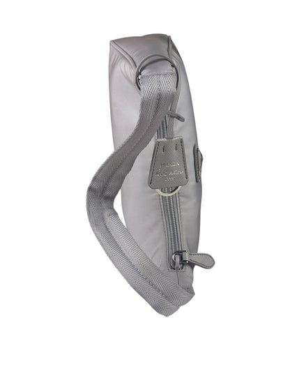 Prada Patel Purple Tessuto Nylon/Leather Trim Re-Edition Pochette 2000