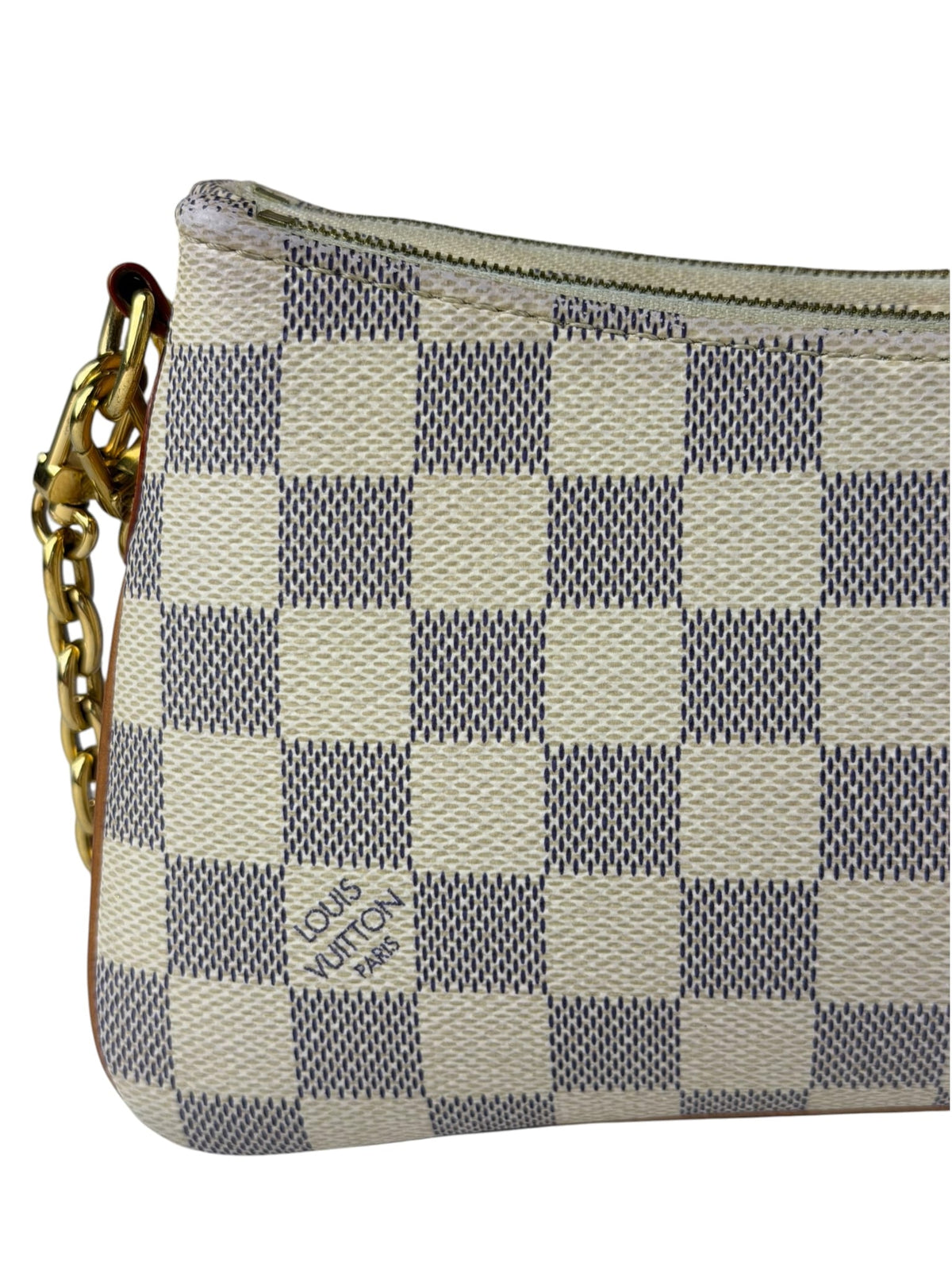 Louis Vuitton Damier Azur Liv Pochette