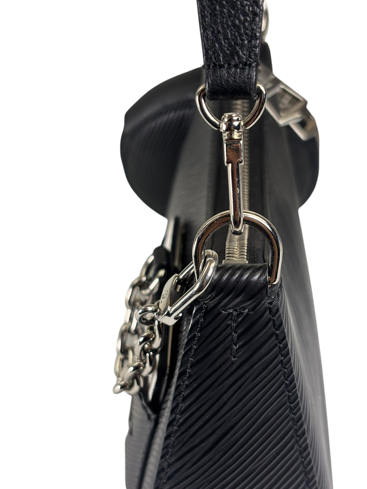 Louis Vuitton Black Epi Leather Marellini Pochette