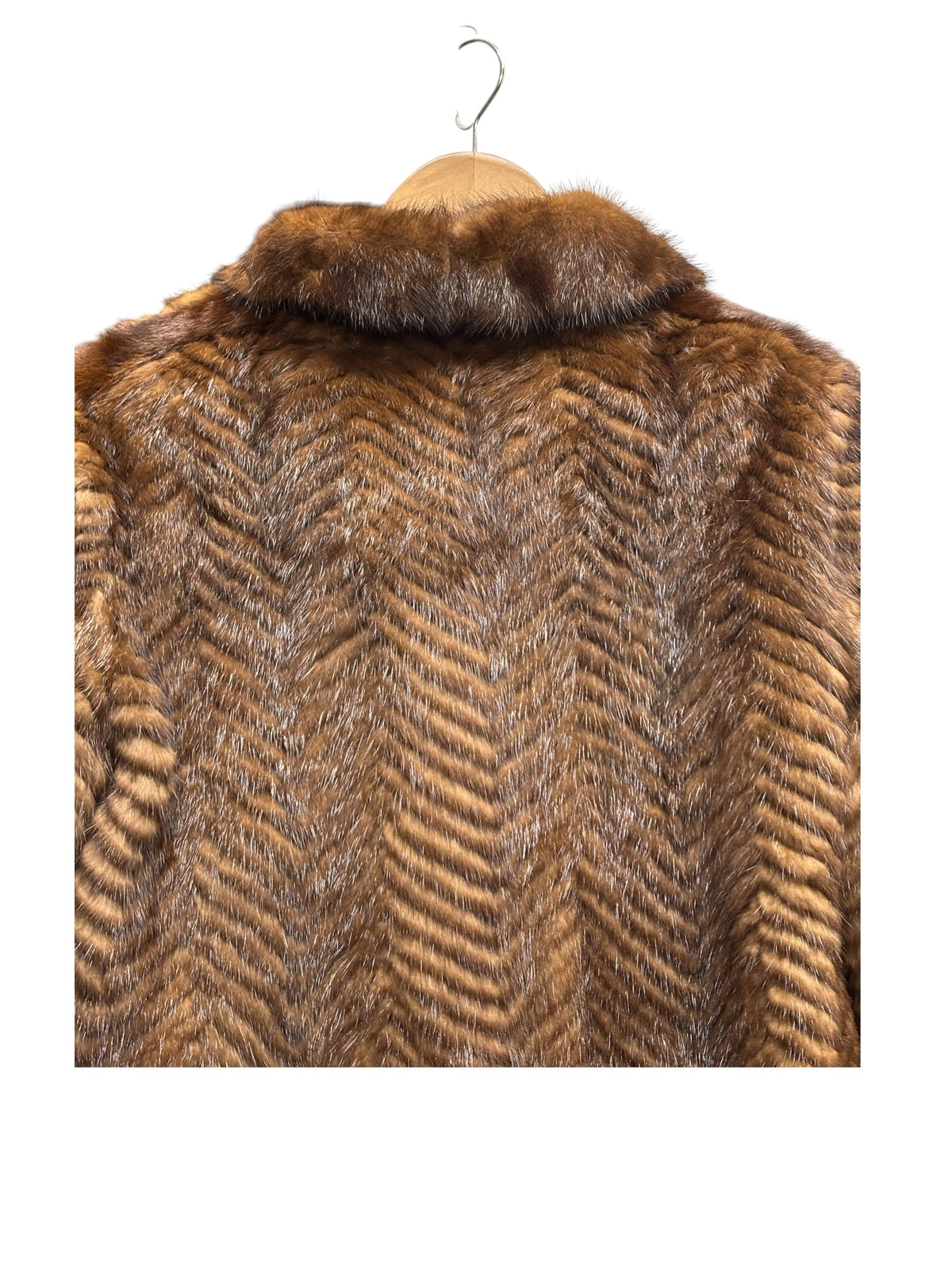 Gifu Mouhi Brown Mink Fur Coat