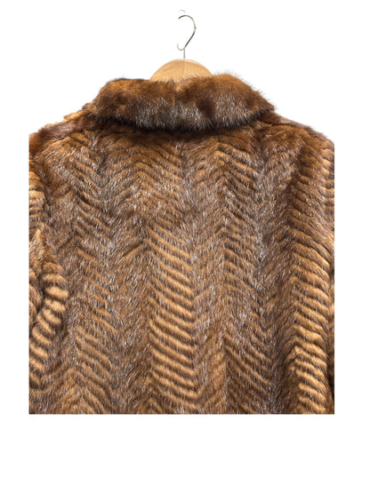 Gifu Mouhi Brown Mink Fur Coat