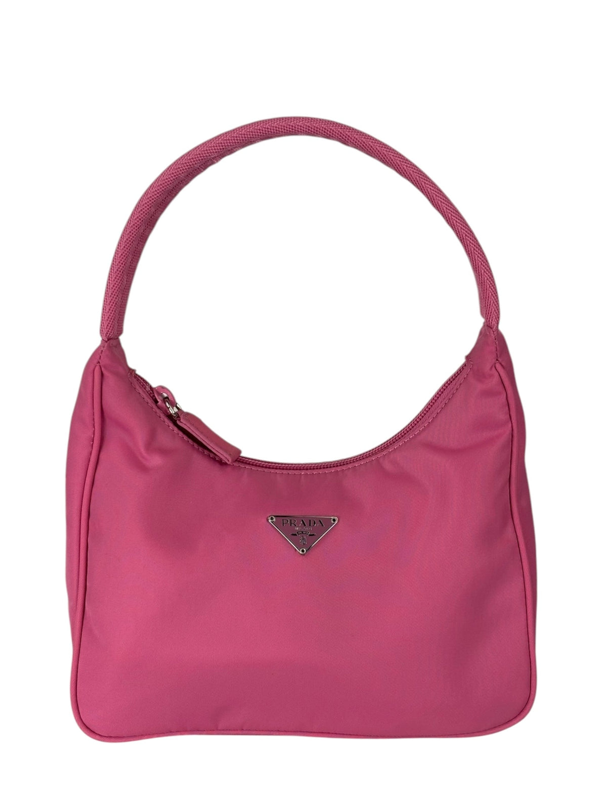 Prada Pink Tessuto Nylon Pochette