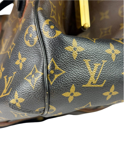 Louis Vuitton Limited Edition Brown/Black  Monogram Mirage Griet Handbag
