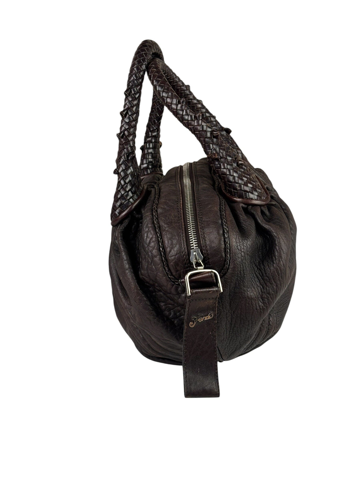 Fendi Vintage Brown Small Spy Bag