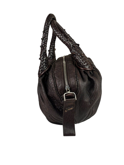 Fendi Vintage Brown Small Spy Bag