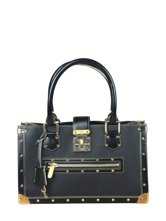 Louis Vuitton Black Goatskin Suhali Le Fabuleux Shoulder Bag