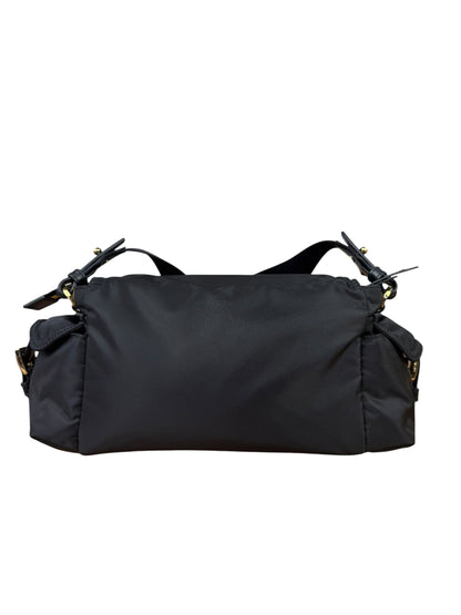 Prada Black Explore Re-Nylon Medium Shoulder Bag