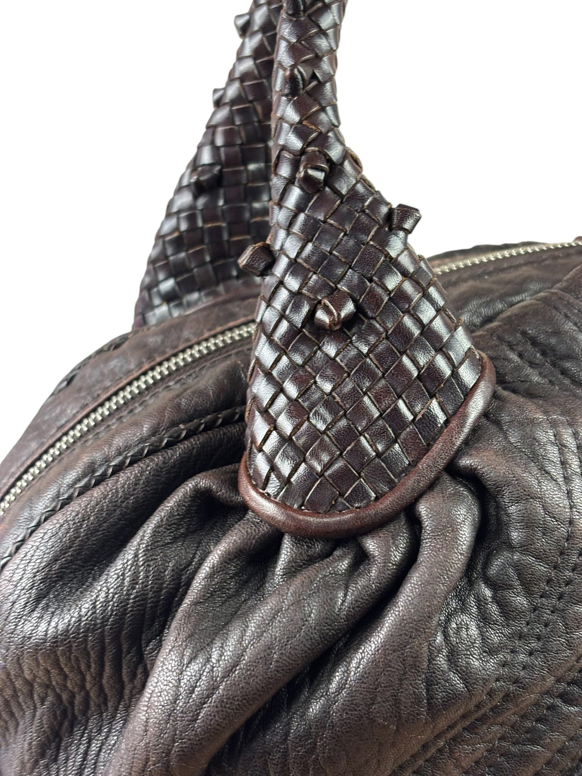 Fendi Vintage Brown Small Spy Bag