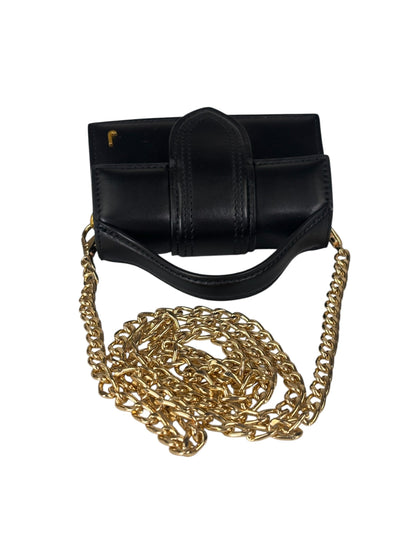 Jacquemus Black Leather Nano Le Petit Bambino Two-Way Bag Replacement Chain