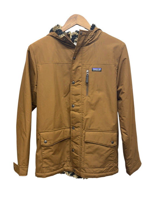 Patagonia Vintage Brown Fleece Lined Coat