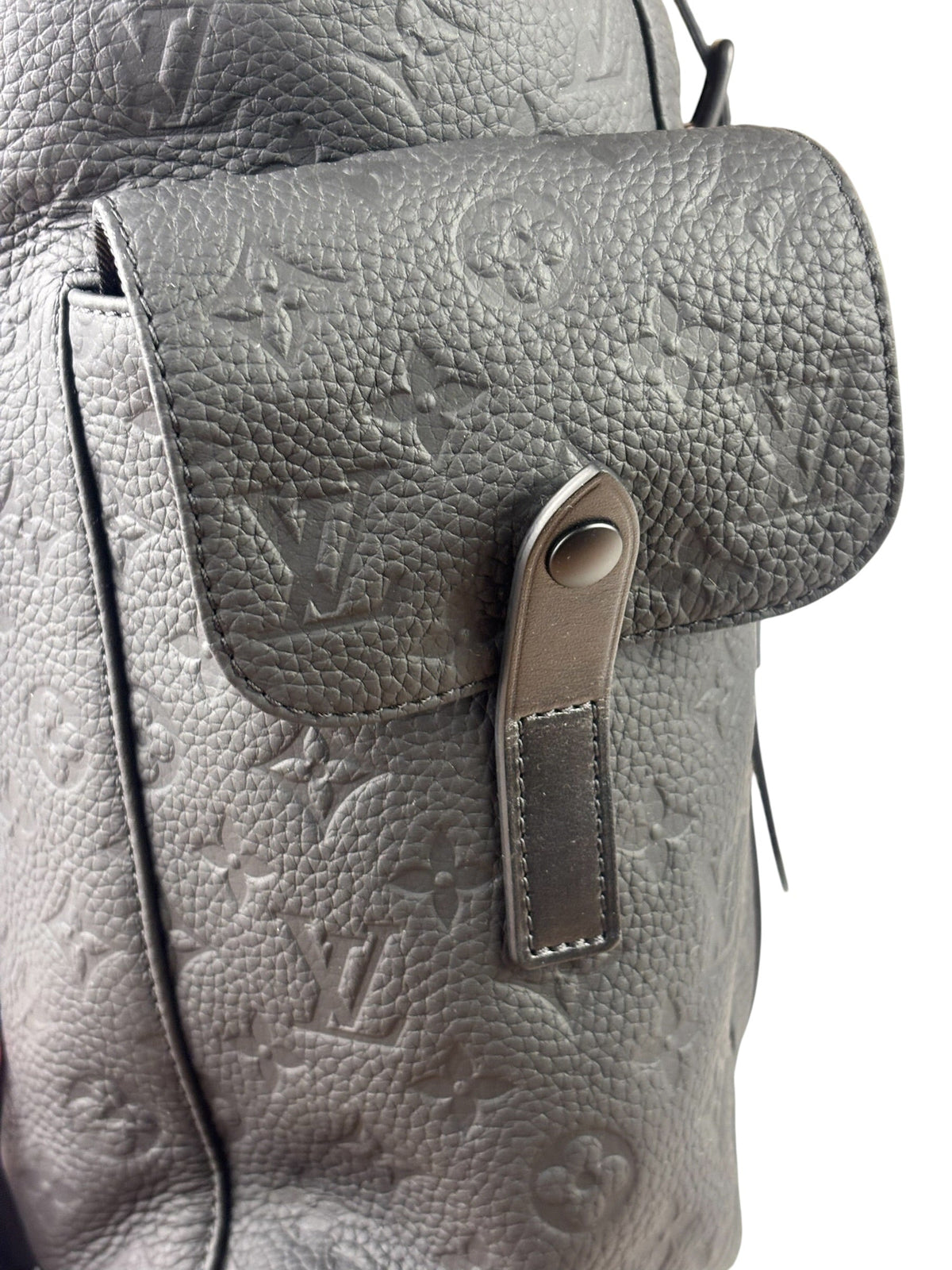 Louis Vuitton Monogram Taurillon Christopher MM Backpack