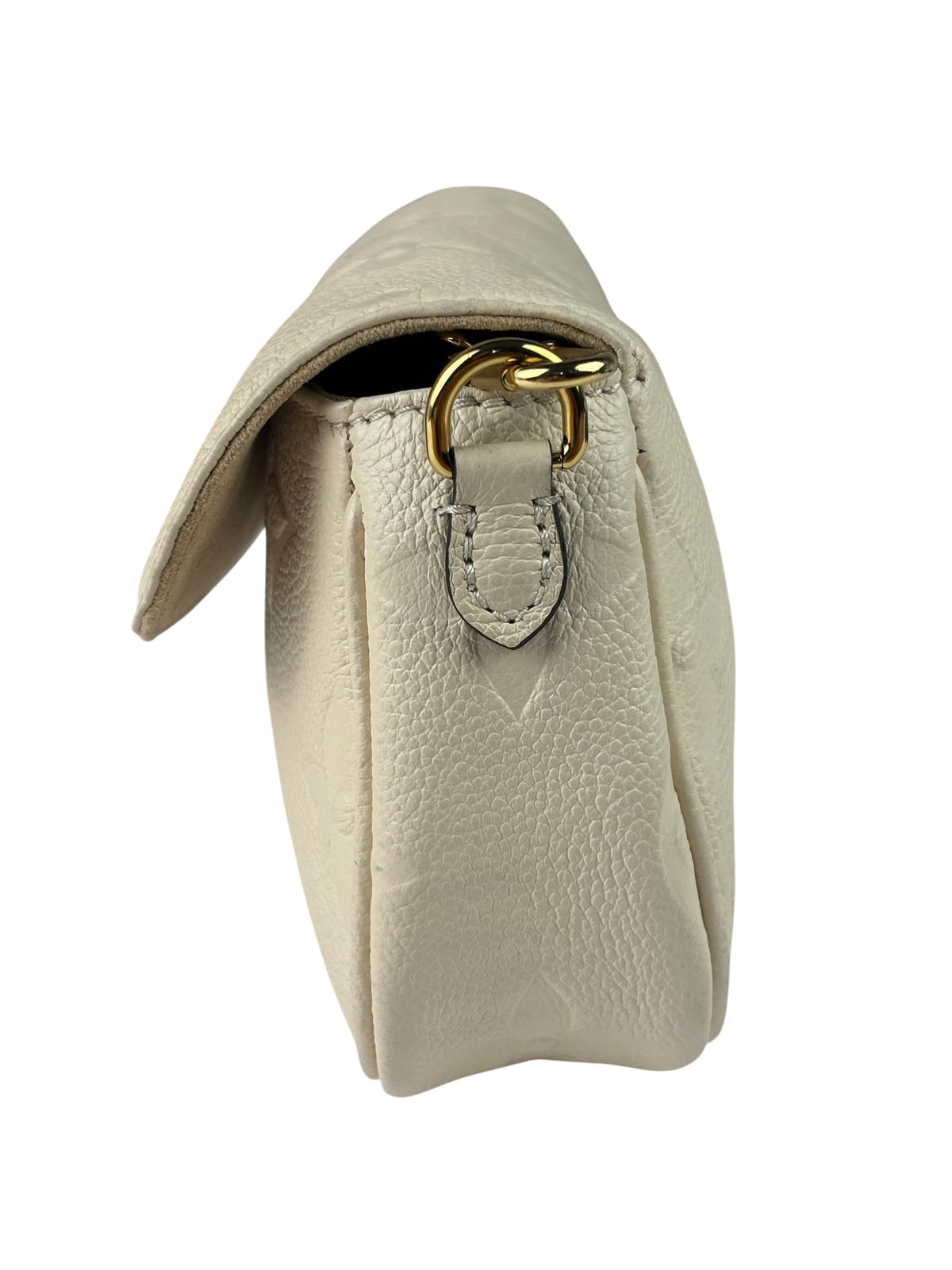 Louis Vuitton Ivory Empreinte Monogram Leather Chain Ivy Pochette