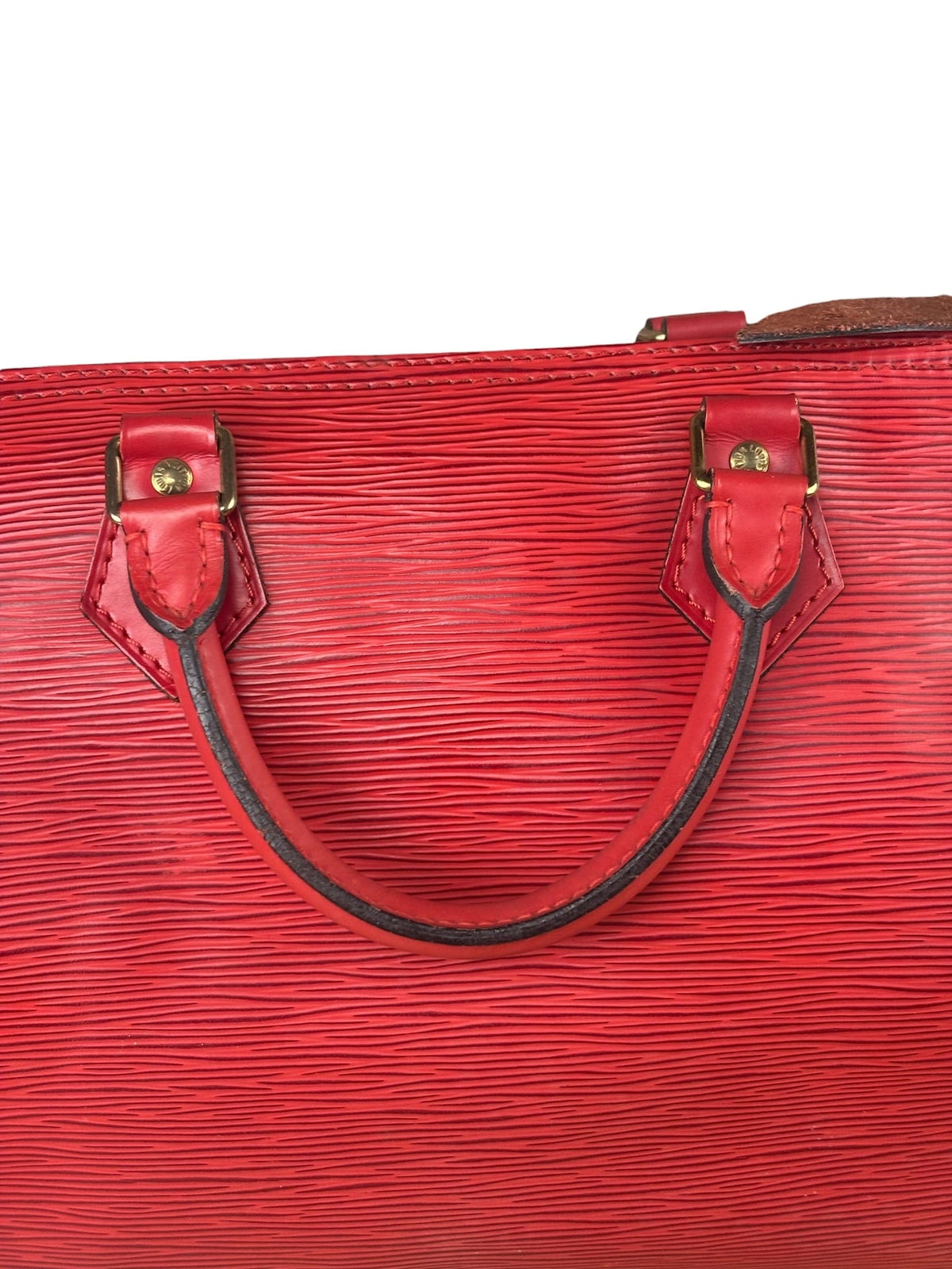Louis Vuitton Red Epi Leather Speedy 30