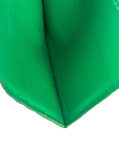 Bottega Veneta Green Intrecciato Card Holder