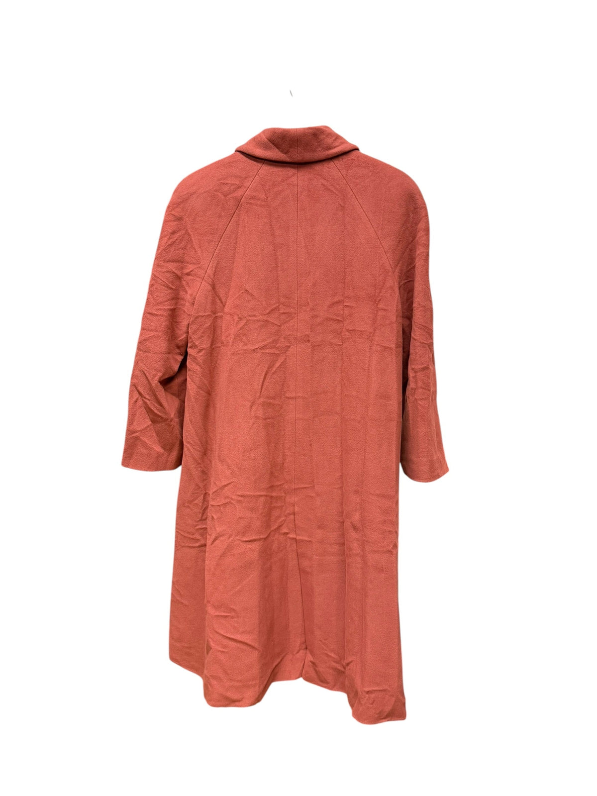 Chloé Dark Blush Wool Trench Coat