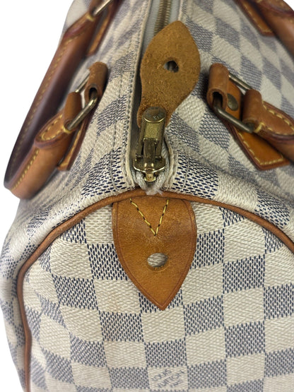 Louis Vuitton Diamier Azur Speedy 25