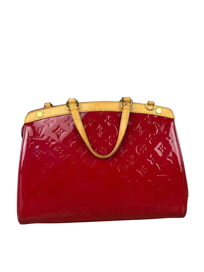 Louis Vuitton Red Vernis Brea Two-Way Bag PM