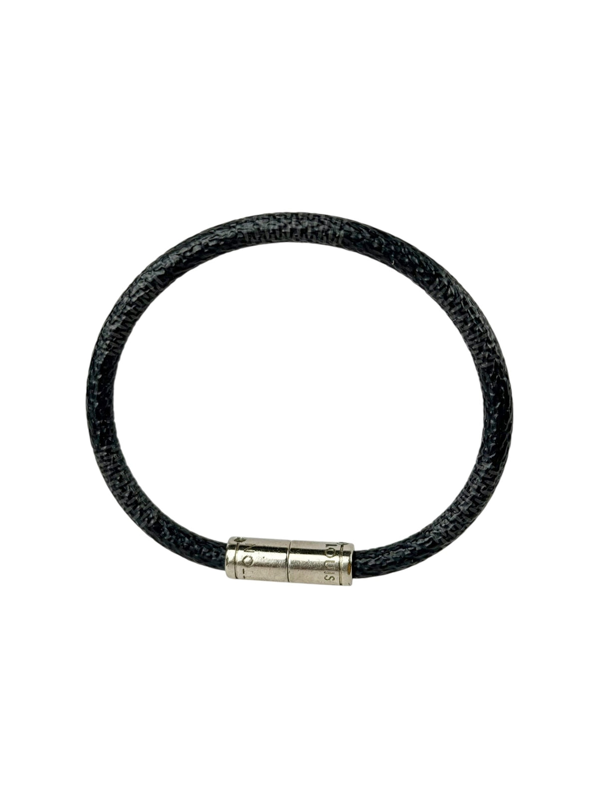 Louis Vuitton Damier Graphite Keep It Bracelet