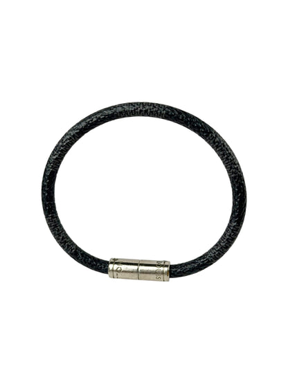 Louis Vuitton Damier Graphite Keep It Bracelet
