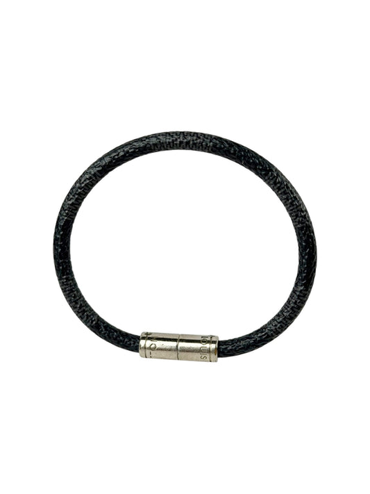 Louis Vuitton Damier Graphite Keep It Bracelet